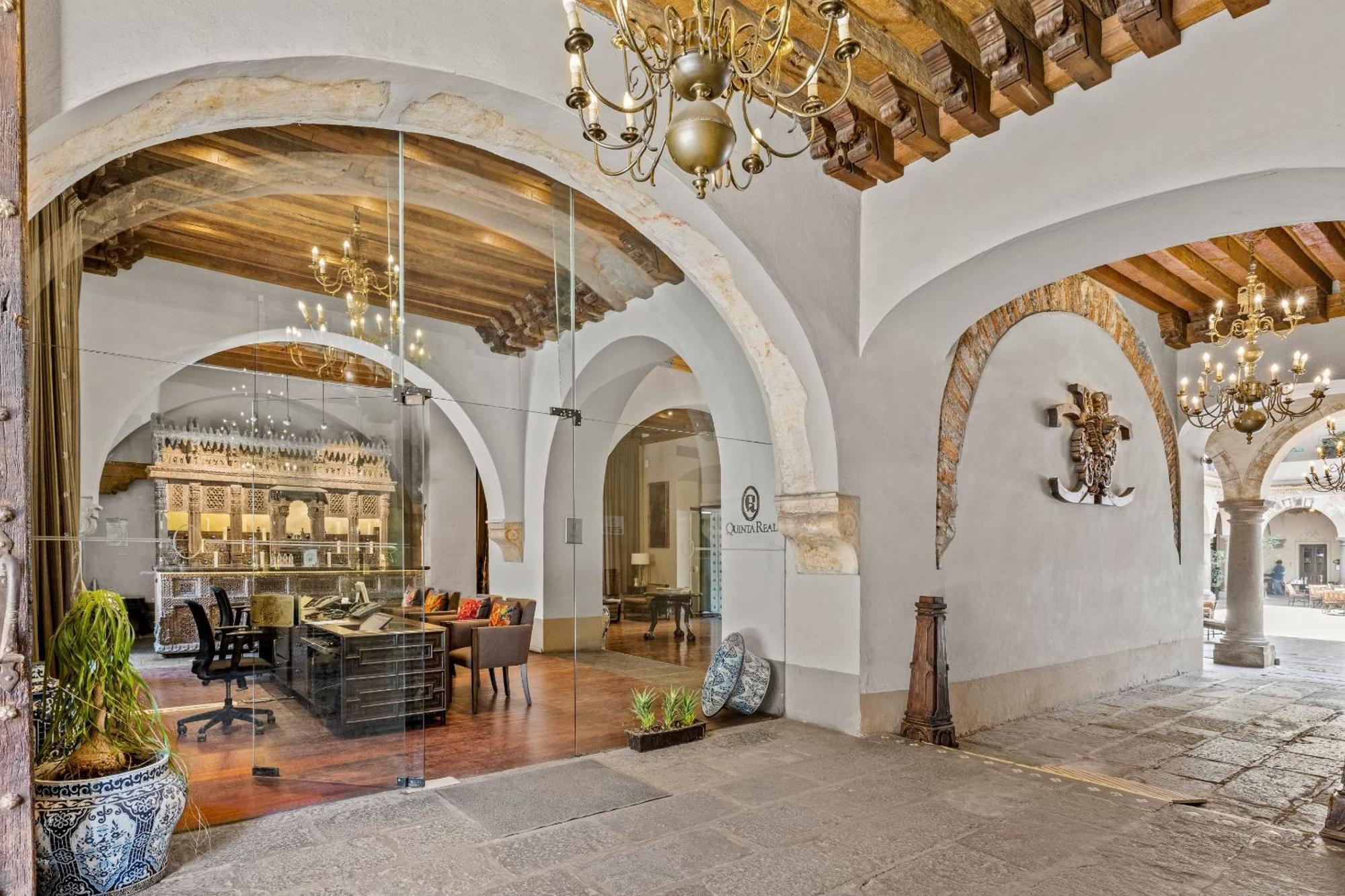 Quinta Real Puebla Ξενοδοχείο Εξωτερικό φωτογραφία Interior of the hotel